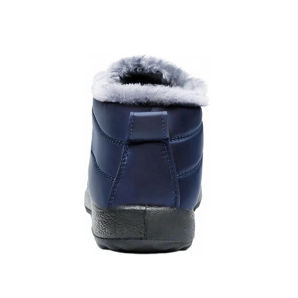 Winter Warm Snow Boots Anti-Slip Ankle Boots Outdoor Slip On Waterproof Booties | MILEVALE