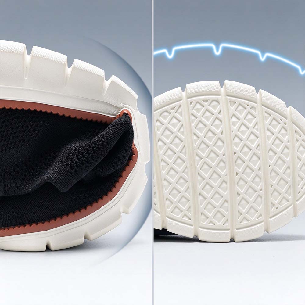 Men's Ultra-Lightweight Flyknit Slip-On Sneakers | MILEVALE
