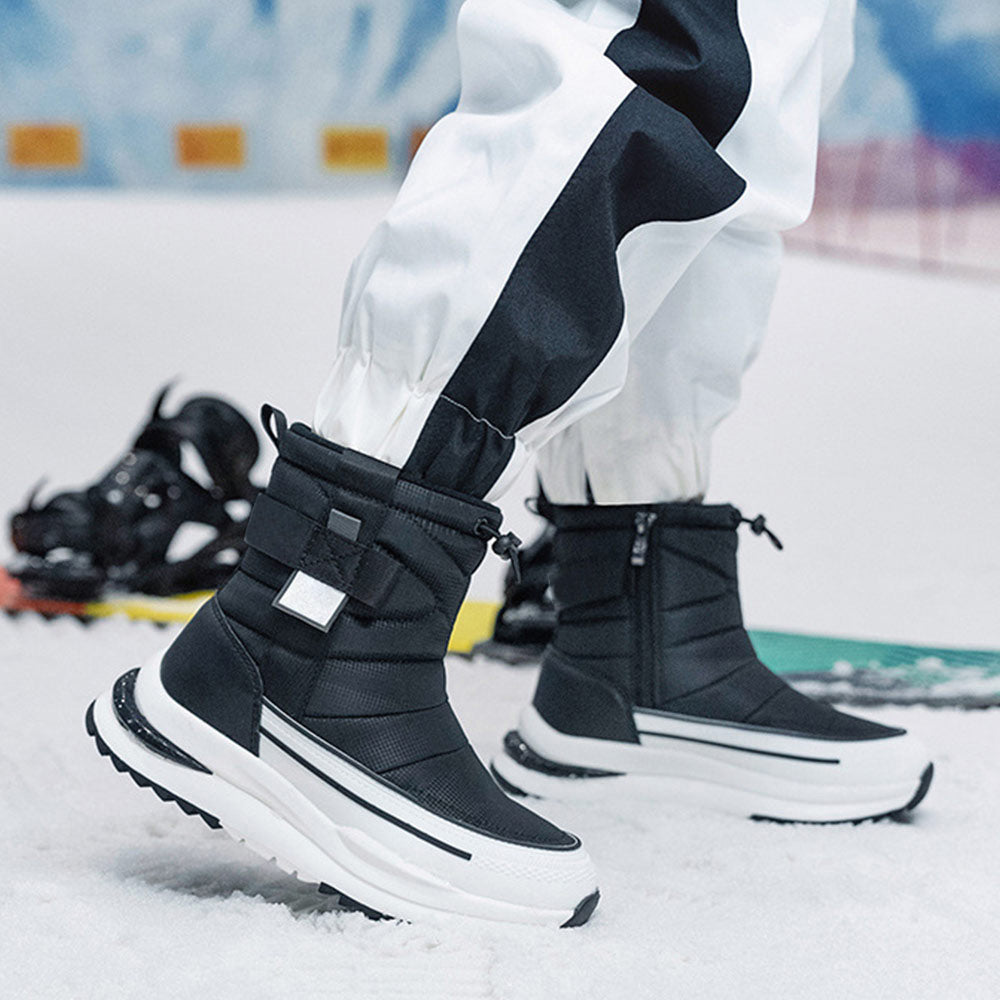 Women's Thermal Plush-Lined Waterproof Winter Snow Boots | MILEVALE