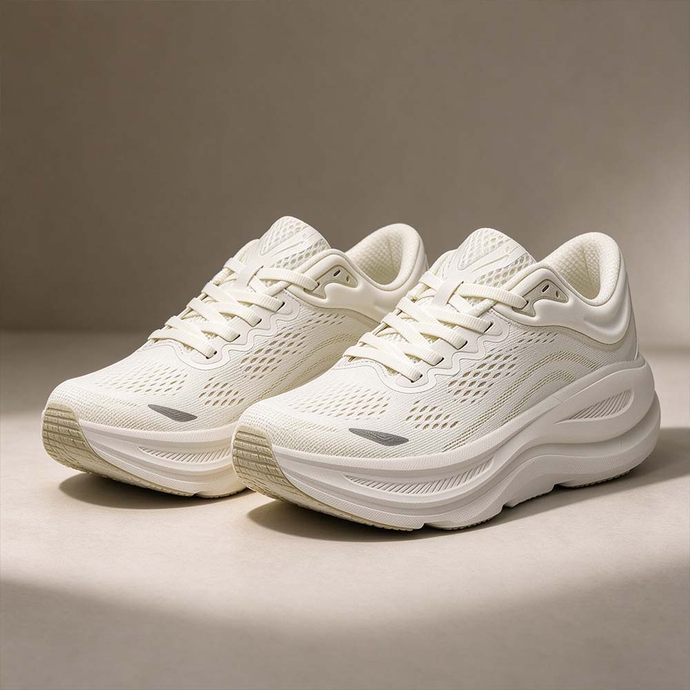 Women's Thick-Sole Walking Shoes Slip on Sneakers Cushion Running Shoes | MILEVALE