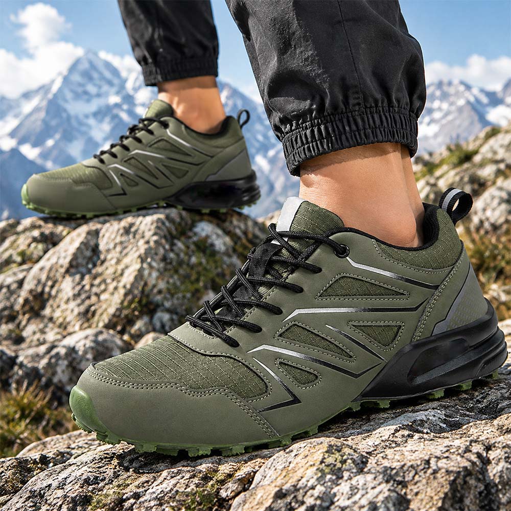 Men's All-Terrain Trail Running & Hiking Shoes Outdoor Trekking Sneakers | MILEVALE