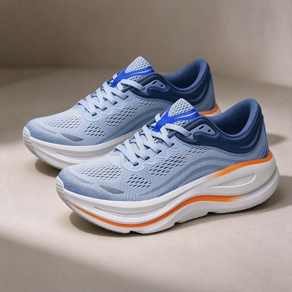 Women's Thick-Sole Walking Shoes Slip on Sneakers Cushion Running Shoes | MILEVALE