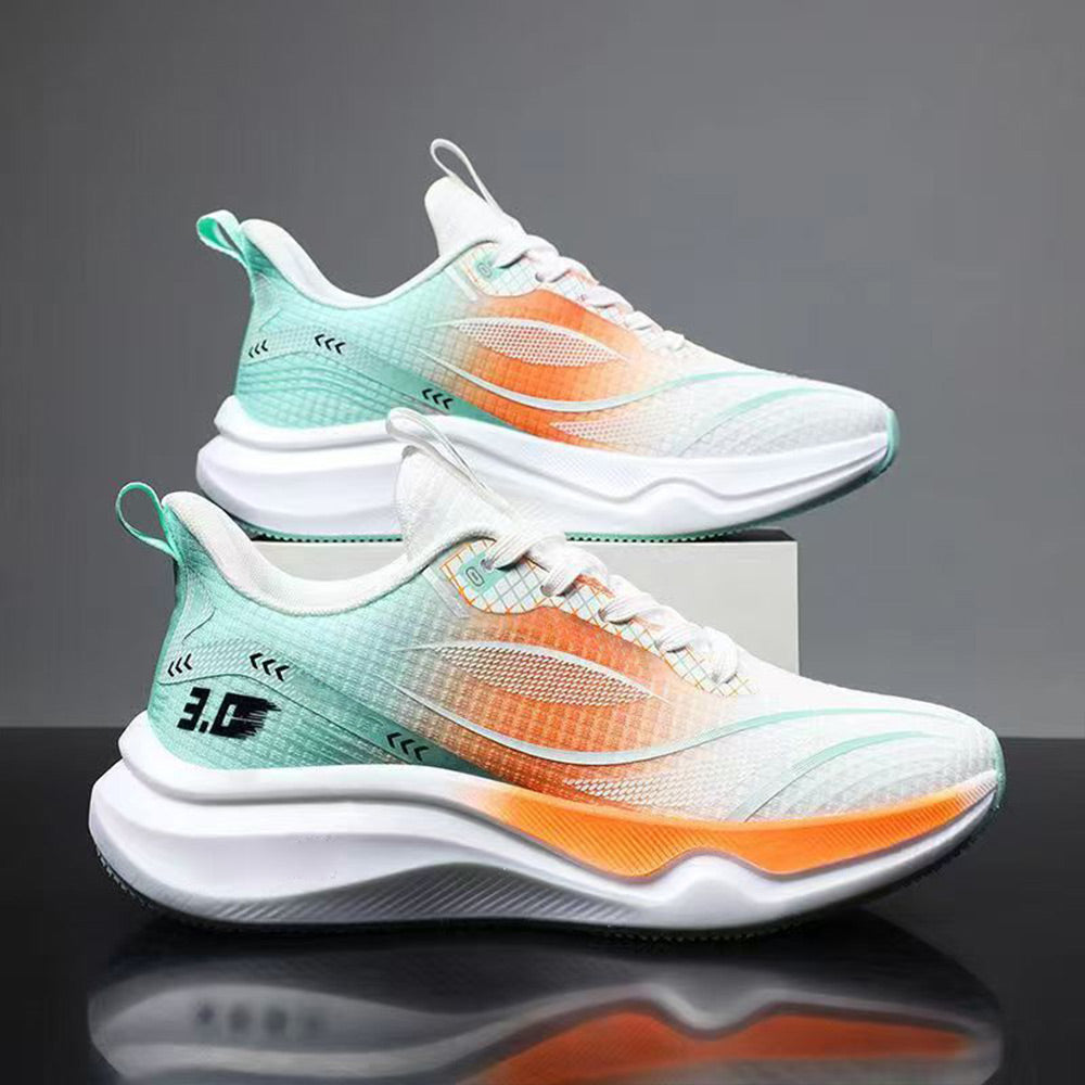Men's Lightweight Mesh Shock Absorbing Jogging Walking Shoes Athletic Running Shoes | MILEVALE