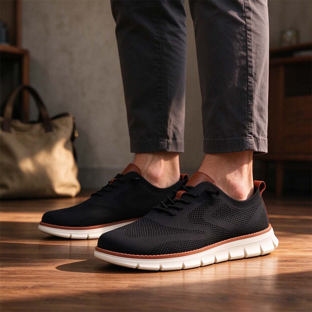 Men's Ultra-Lightweight Flyknit Slip-On Sneakers | MILEVALE