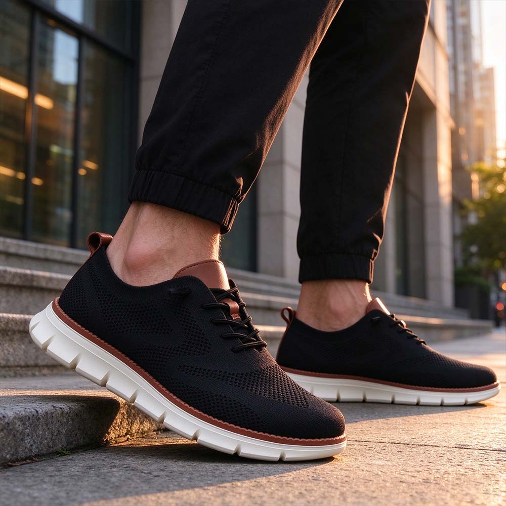 Men's Ultra-Lightweight Flyknit Slip-On Sneakers | MILEVALE