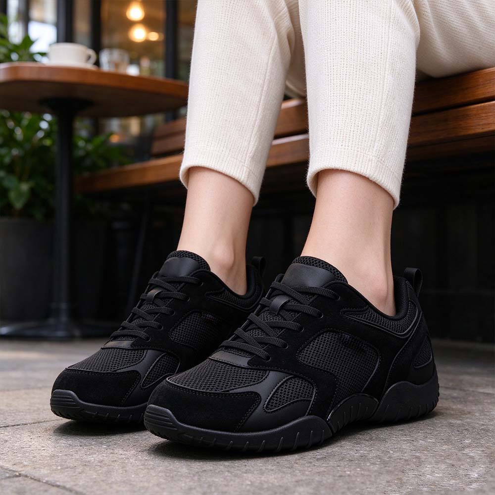 Unisex Lightweight Walking Sneakers Barefoot Shoes Wide Toe Box | MILEVALE