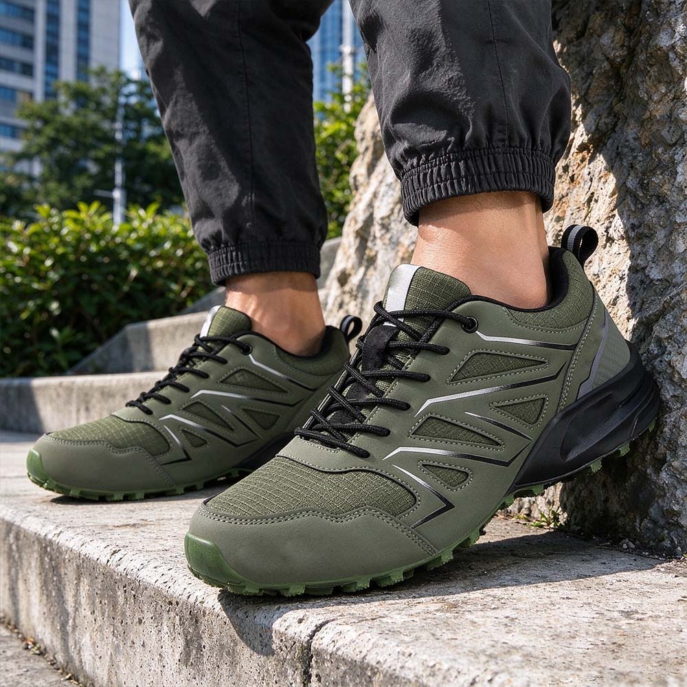 Men's All-Terrain Trail Running & Hiking Shoes Outdoor Trekking Sneakers | MILEVALE