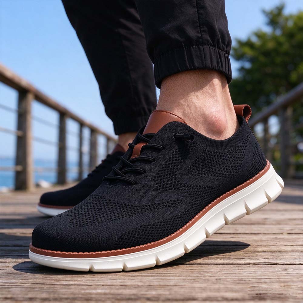 Men's Ultra-Lightweight Flyknit Slip-On Sneakers | MILEVALE