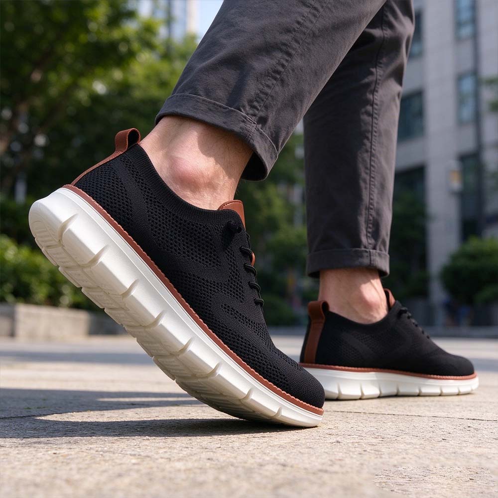 Men's Ultra-Lightweight Flyknit Slip-On Sneakers | MILEVALE