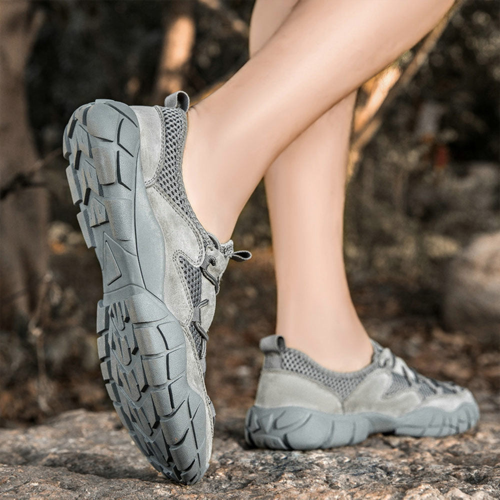 Men's Breathable Mesh Water & Trail Walking Shoes Outdoor Sneakers | MILEVALE
