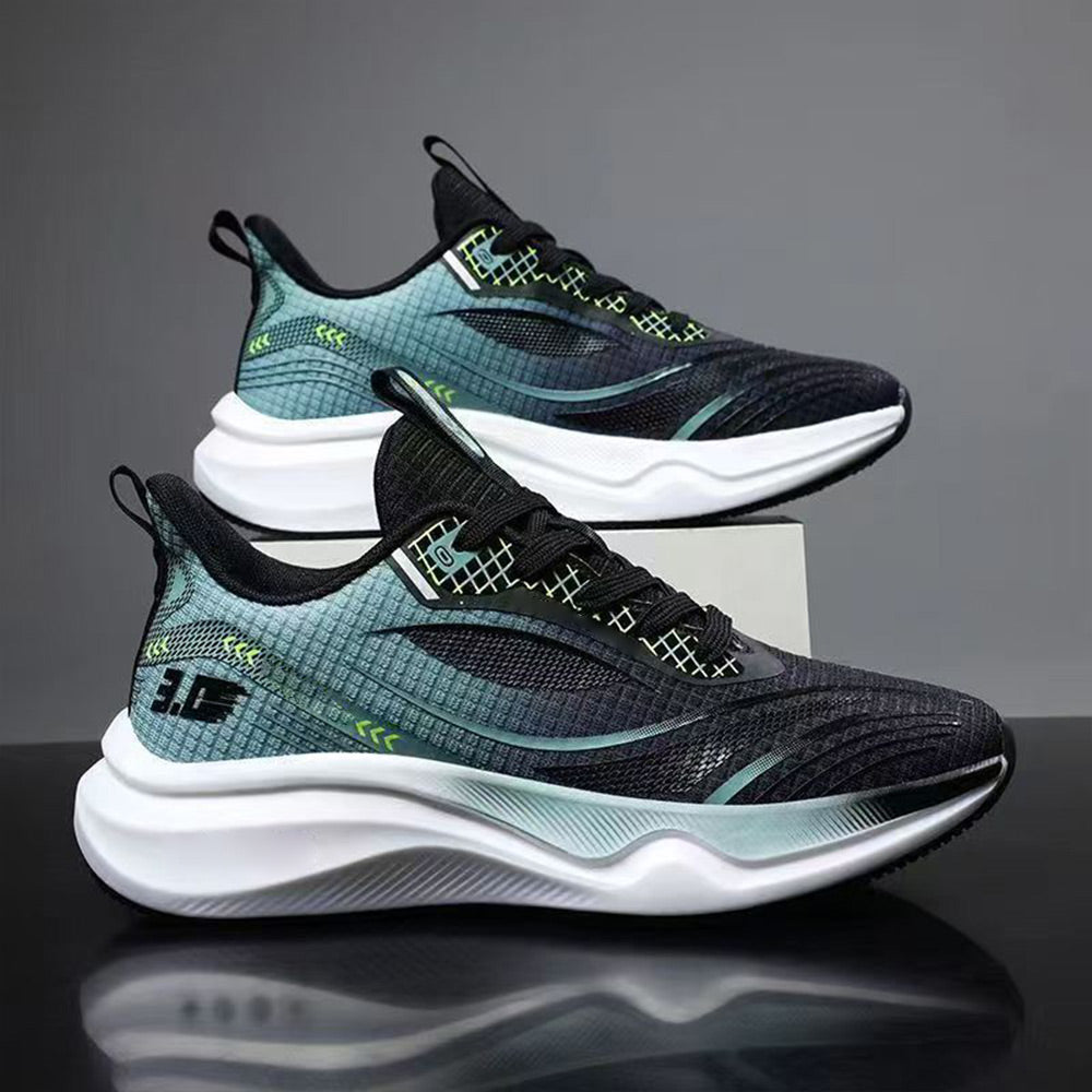 Men's Lightweight Mesh Shock Absorbing Jogging Walking Shoes Athletic Running Shoes | MILEVALE